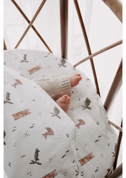 Park Yatak Nevresim Takımı (80X110) | Woodland