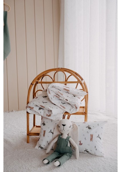 Park Yatak Nevresim Takımı (80X110) | Woodland