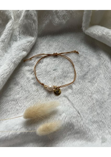 Gerçek Inci Harfli Kişiye Özel Bileklik & Halhal El Yapımı fiyatları