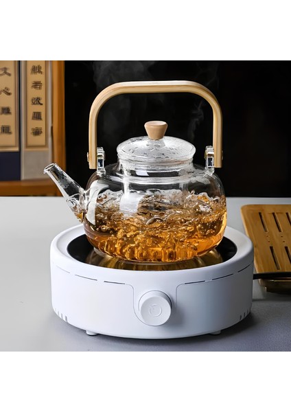 Ahşap Saplı Cam Filtreli Demlik fiyatları