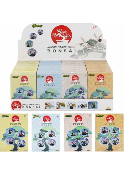 Gloopy Sihirli Kar Ağacı Bonsai Yapım Seti