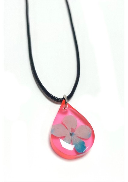 Kartopu Çiçeği Damla Epoksi Kolye fiyatları