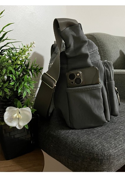 Birinci Sınıf A Kalite Çok Çepli Su Gecirmez Omuz Bıyum Çantası