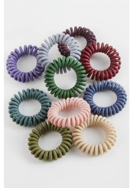 100 Adet Renkli Makarna Lastik Toka fiyatları
