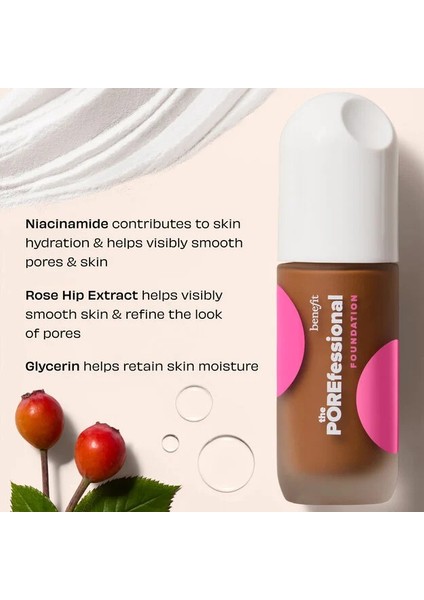 The Porefessional Foundation - Niacinamide Içeren, Pürüzsüzlük Etkili Fondöten 1c Ultimate (30 Ml)