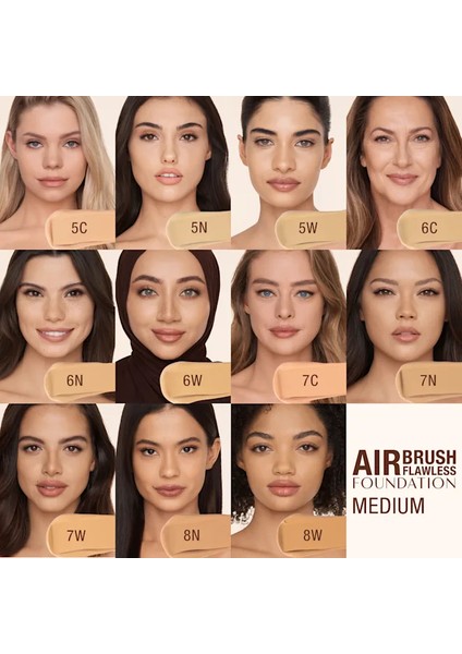 Airbrush Flawless Foundation - Tam Kapatıcı Hafif Fondöten 4 Neutral (30 Ml) modelleri