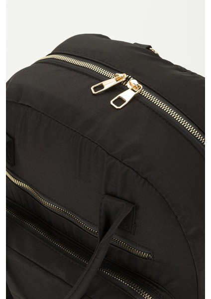 Arya Bondit Hafif Kumaş Anne Bebek Bakım Çantası Termoslu Biberon Cepleri Puset Askılı