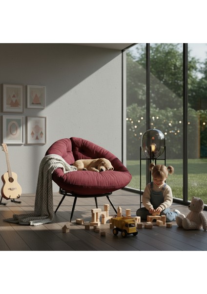 Tekli Koltuk Berjer Yastıklı | Geniş Oturma Alanı | Premium Kalite | Dubai Ödüllü Tasarım | fiyatları