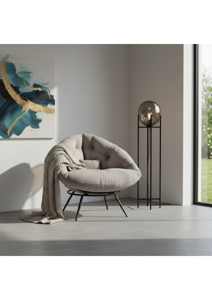 Tekli Koltuk Berjer Yastıklı | Geniş Oturma Alanı | Premium Kalite | Dubai Ödüllü Tasarım |