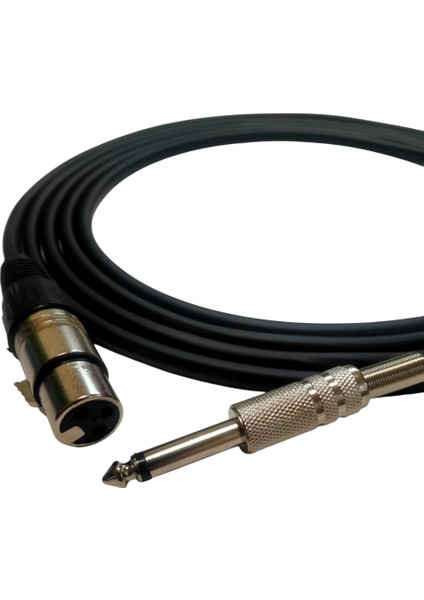 R-SJXLRD15 6,3 mm Mono/xlr Dişi 1,5 Metre Enstrüman Kablosu fiyatları