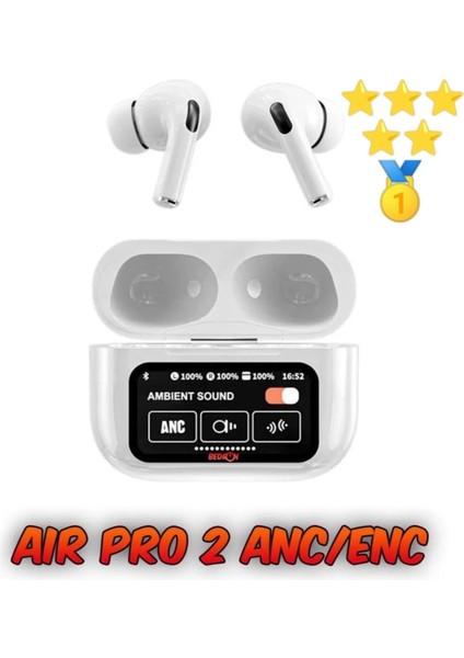 2. Nesil Pro 2 Kulaklık Anc Mod Özellikleri Aktif Ios Android Uyumlu Wireless Şarjlı