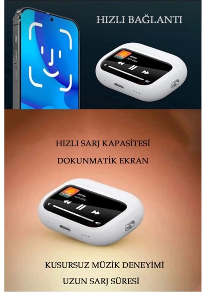 2. Nesil Pro 2 Kulaklık Anc Mod Özellikleri Aktif Ios Android Uyumlu Wireless Şarjlı modelleri
