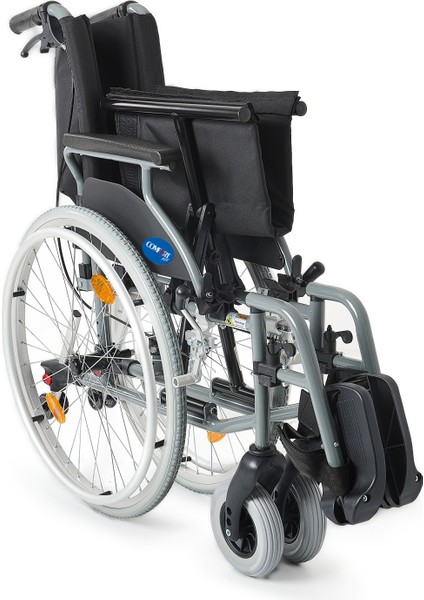 DM-317 50CM Hafif Alüminyum Özellikli Tekerlekli Sandalye