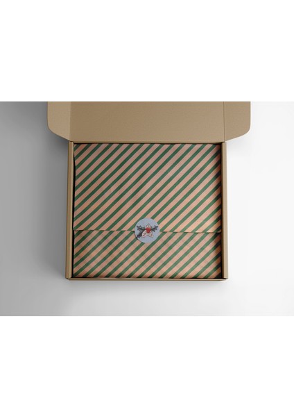 Yeşil Verev Kraft Ambalaj Kağıdı Seti | 10 Rulo Kağıt (70X100 Cm)-12 RAFYA-20M Ip-Bant ve Makinesi indirimleri