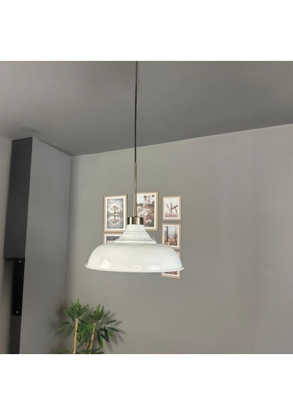 Nota Beyaz Tekli Avize Ince Eskitme Başlık Salon Mutfak Koridor Hol Otel Avizesi Lamba Aydınlatma fırsatları