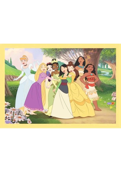 12 + 16 + 20 + 24 Parça Supercolor Puzzle: Disney Prensesler fırsatları