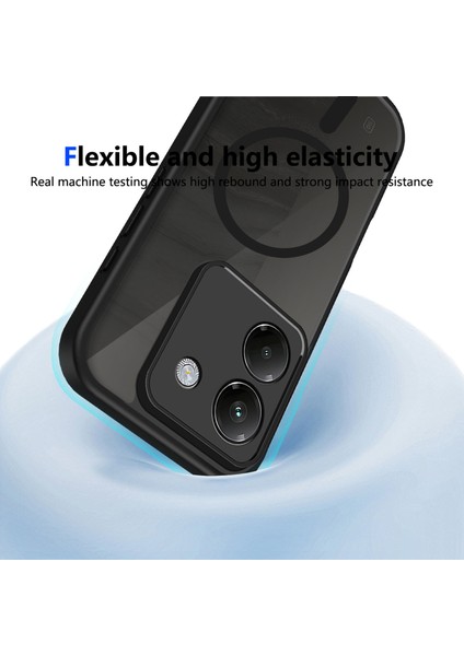 Xiaomi Poco M7 Pro 5g Kılıf, Manyetik Yarı Saydam Mat Darbeye Dayanıklı ve Parmak Izi Önleyici Koruyucu Kılıf-Siyah (Yurt Dışından) indirimleri