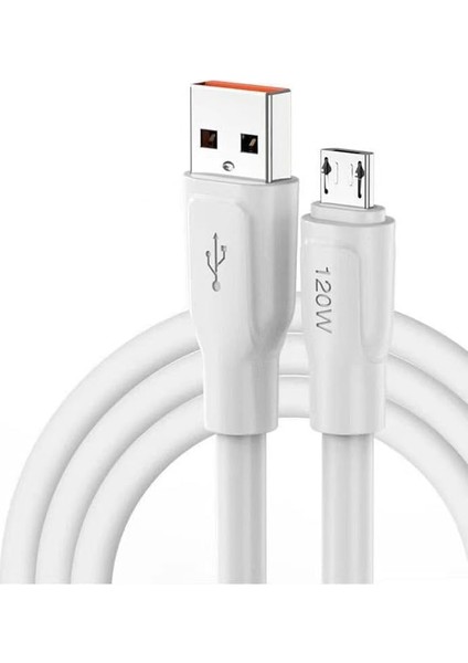 BN91 Micro USB Kablo 120W Süper Hızlı 6 Amper Ultra Kalın Şarj Kablosu