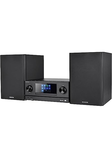 M-9000S-B - Internet Radyosu, Dab+, Cd/usb ve Ses Akışlı Akıllı Mikro Hi-Fi Sistemi, Renkli Siyah modelleri