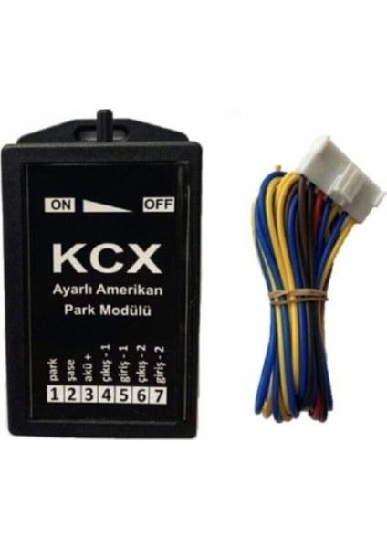 Ayarlı Amerikan Park Modülü Tüm Otomobil ve Motosiklet Iiçin Uyumludur