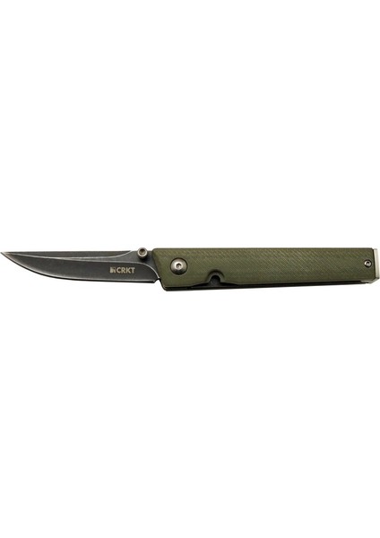 Crkt Ceo 7096 Grn Yeşil Kamp Çakı 18CM - Manuel, Kutulu