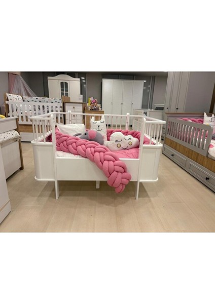 Mdf Beşik, Dünya Büyüyen Beşik 80X130 - Dünya Büyüyen Karyola 80X190 %100 Mdf