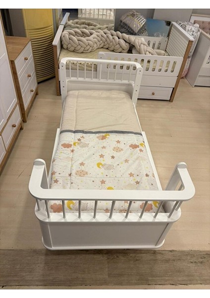 Mdf Beşik, Dünya Büyüyen Beşik 80X130 - Dünya Büyüyen Karyola 80X190 %100 Mdf fırsatları