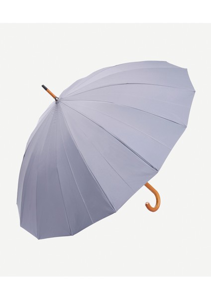 Ahşap Saplı Uzun Şemsiye