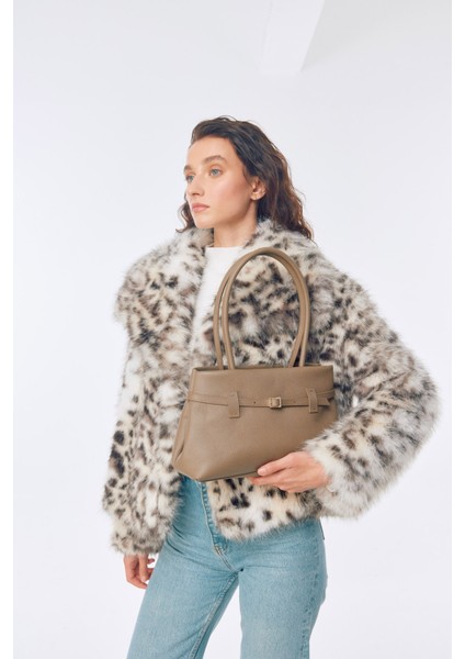 Suvea Vizon Hakiki Deri Omuz Çantası modelleri