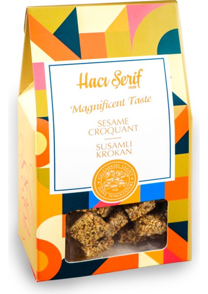 Susamlı Krokan 150G (Dik Kutu)