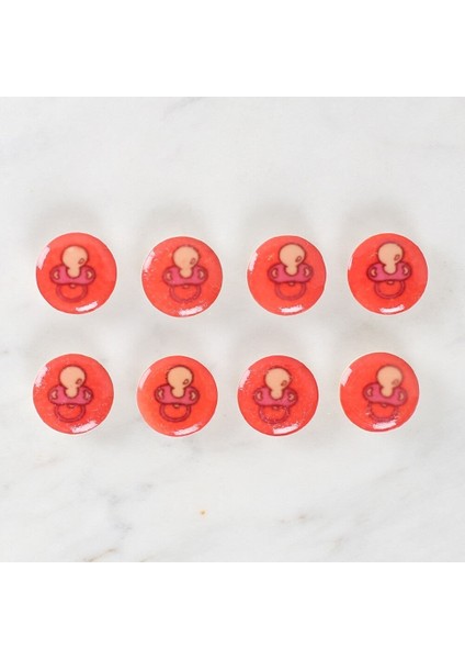 Loren Crafts 8'li Emzik Düğme - 1012 fiyatları