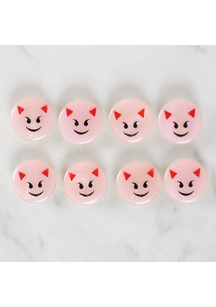 Loren Crafts 8'li Gülen Yüz Düğme - 1023 fiyatları