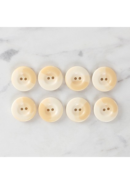 Loren Crafts 8'li Düğme Krem - 1142 fiyatları