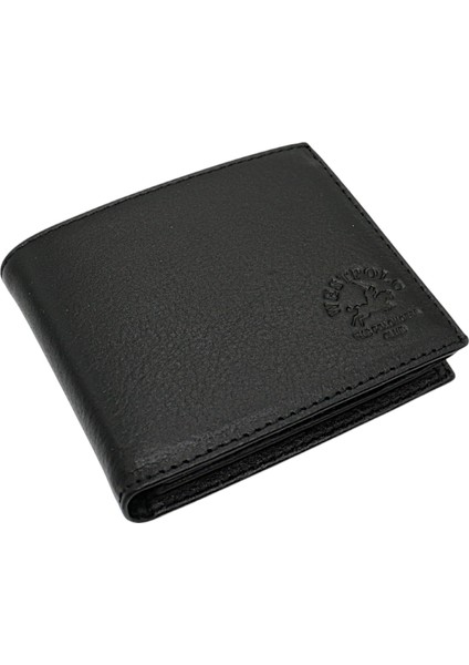 Hakiki Deri Kağıt Para ve Bol Kart Bölmeli Erkek Cüzdanı - Siyah fiyatları