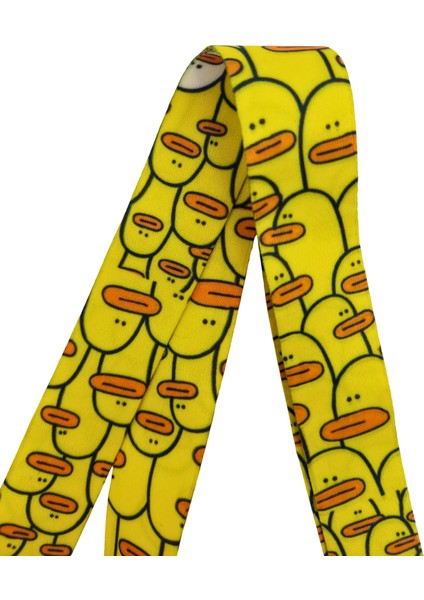 Sarı Ördek Kart Askısı Yaka Kartı Boyun Askı Ipi Telefon Askısı Yatay Dikey Kart Koruyucu fiyatları