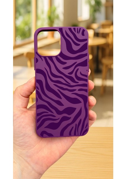iPhone 12 ve 12 Pro Uyumlu Zebra Desenli Silikon Darbe Emici Klasik Korumalı Rubber KILIF277 fiyatları