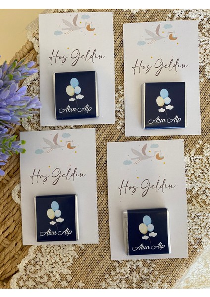Kişiye Özel Bebek-Nikah-Söz-Özel Günler Çikolatası-40 Adet-Kutusuz fırsatları
