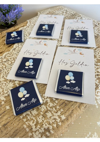 Kişiye Özel Bebek-Nikah-Söz-Özel Günler Çikolatası-40 Adet-Kutusuz indirimleri