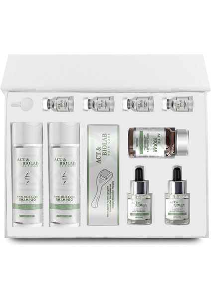 3 Aylık Saç Dökülmesine Karşı Ozon Bakım Seti – Onarıcı ve Yenileyici Komple Set