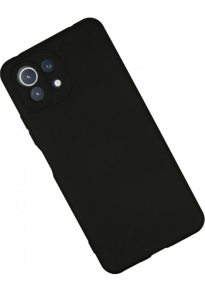 Xiaomi Mi 11 Lite Kılıf Nano Içi Kadife Silikon - Siyah (K95) fiyatları
