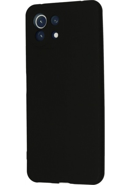 Xiaomi Mi 11 Lite Kılıf Nano Içi Kadife Silikon - Siyah (K95) modelleri