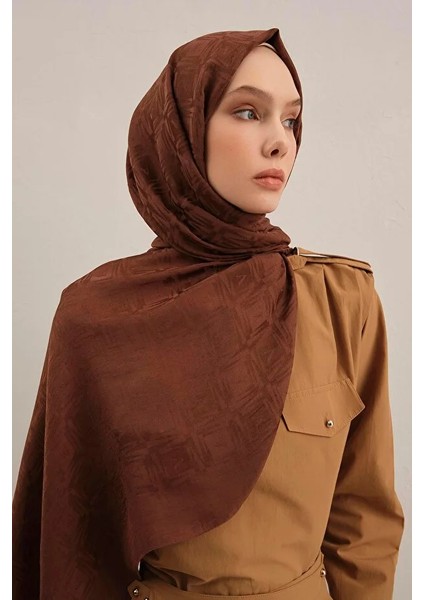 Lyocell Naia Kare Monogram Şal 6 16 fırsatları