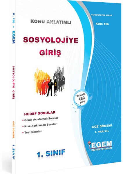 Aöf 1. Sınıf Sosyolojiye Giriş Güz Dönemi Konu Anlatımlı Soru Bankası