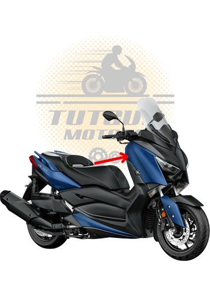 Xmax 250 300 Sağ Kafa Grenajı Mat Mavi Orijinal B74-F8377-00-P8 fiyatları