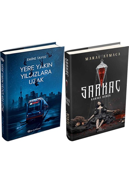 Sarkaç 1 Kurma Bebek Ciltli ve Yere Yakın Yıldızlara Uzak Ciltli Emine Tavuz 2li Set