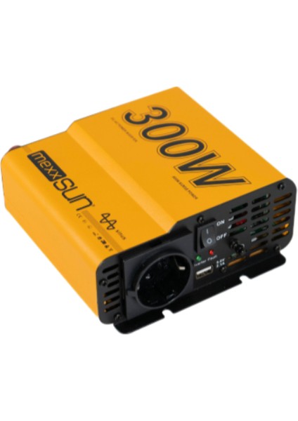 12 Volt 300 Watt Tam Sinüs Inverter - Invertör