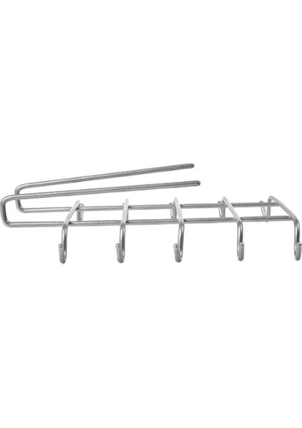 Dolap Içi Raf Altı 10 Kancalı Fincan Bardak Kupa Askılığı fırsatları