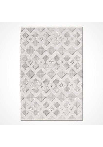 Peri - Kabartmalı Iskandinav Salon, Antre-Hol Koridor Halısı Dokuma Makine Halısı - PL03K