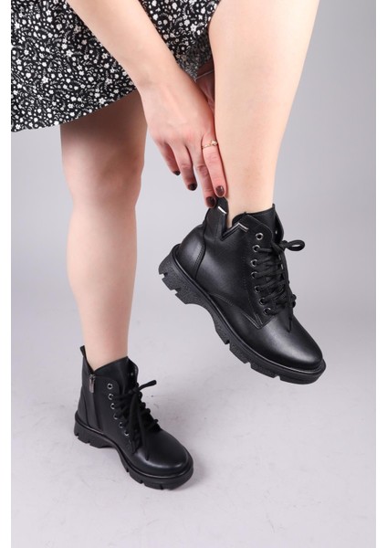 Dayton V Tokalı Bağcıklı Bot Siyah modelleri