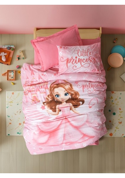 Junior Nevresim Takımı Tek Kişilik Gimbiya Pembe